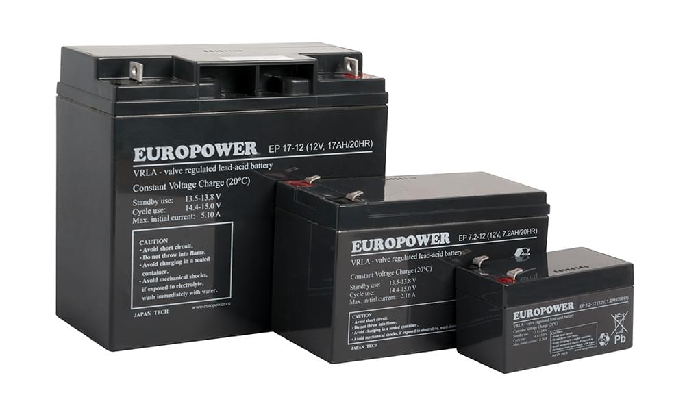 Rodzina akumulatorów Europower