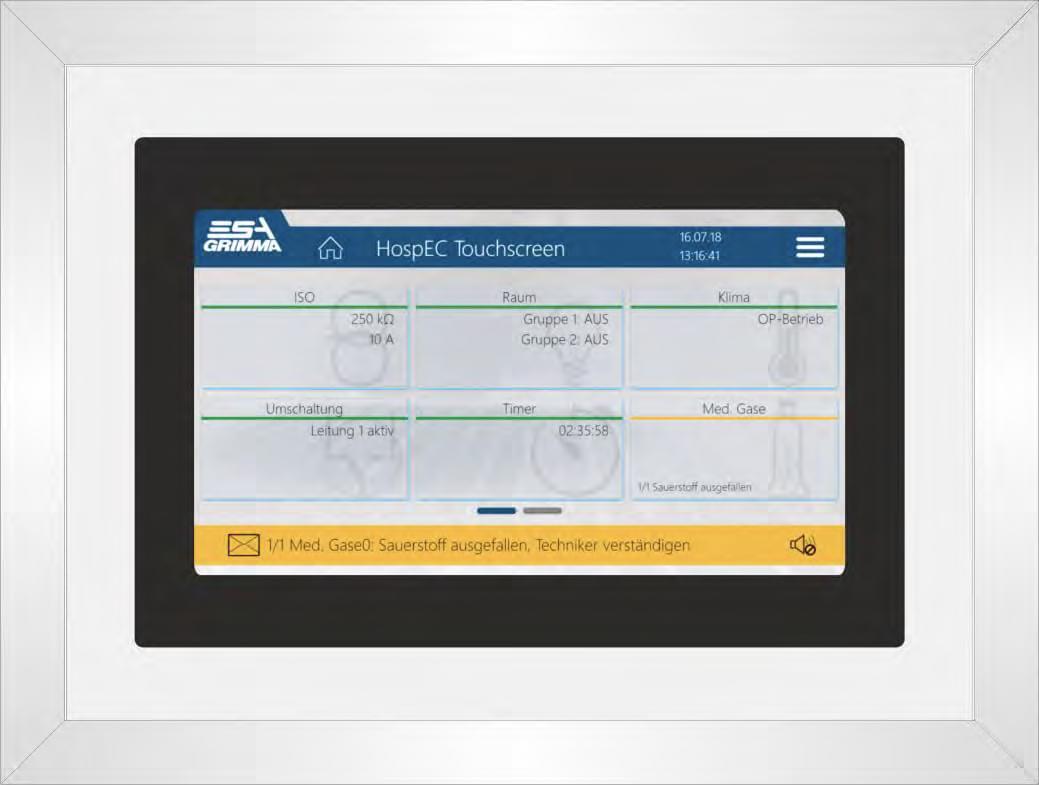Panel dotykowy HospEC Touchscreen